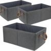 Large-capacity, flip-top, foldable storage bins for clothing, bedding, and toys